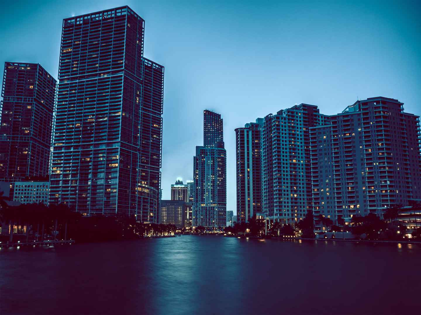 高清美国最干净的城市——迈阿密电脑桌面壁纸-
