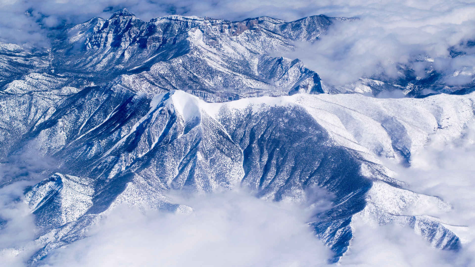 唯美雪山图片-