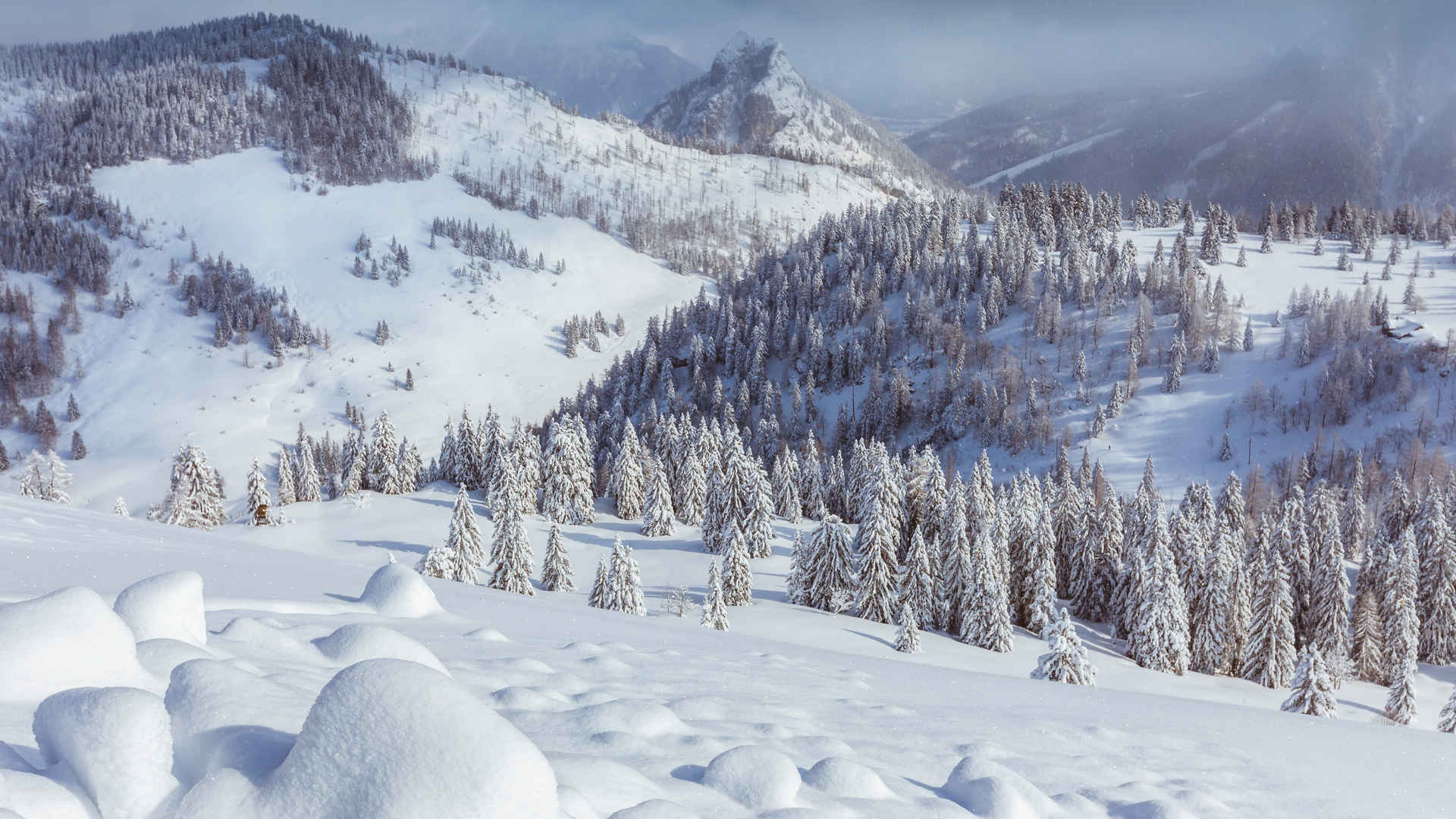 冬季冰雪风景图片