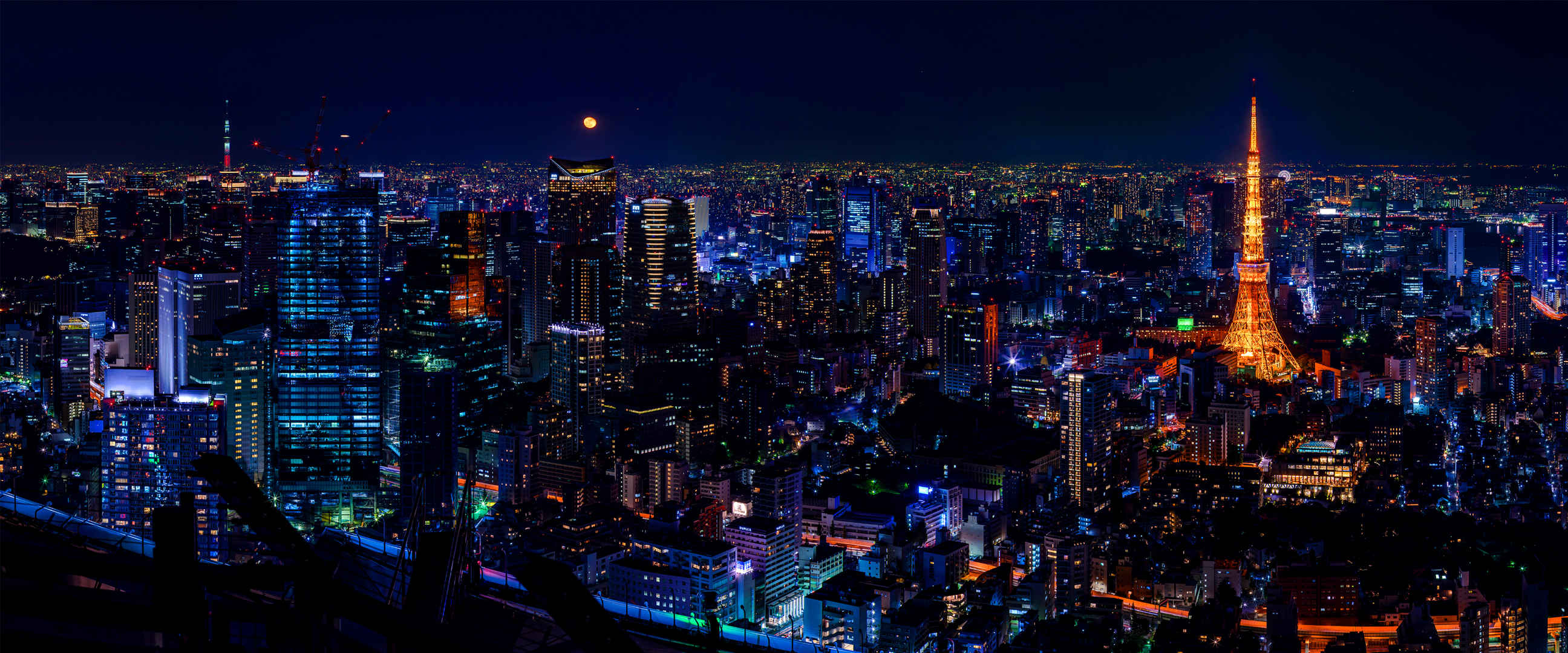 城市图片唯美夜景